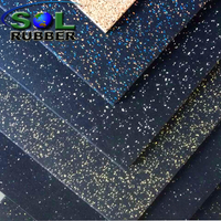 Roll rubber flooring Commercial rubber flooring