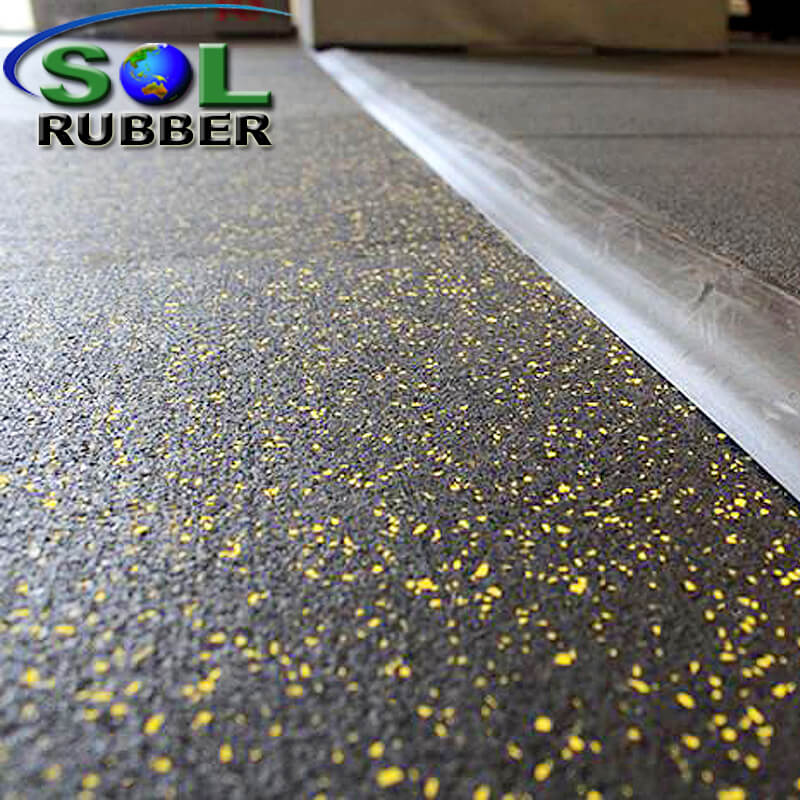 High Quality EPDM Rubber Fitness Gym Flooring Mat Rubber Mat 