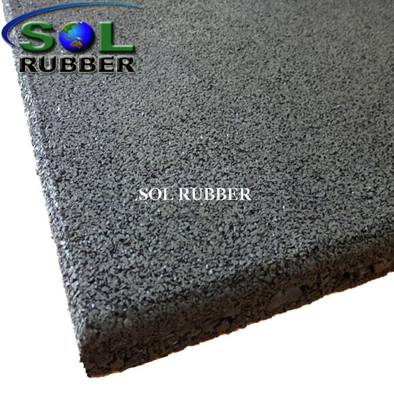 Colorful Playground Outdoor Rubber Tile 