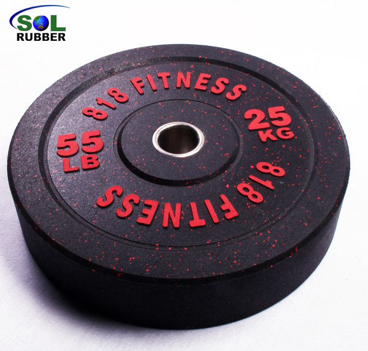 New Style Competition Rubber Weight Bumper Plate 