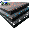 EPDM surface High qualiy Gym Flooring Rubber Mat