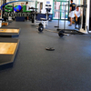 Safe Sound Absorbent Rubber Gym Flooring Tiles 15mm