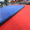 SOL RUBBER children outdoor safety crossfit playground rubber floor tiles mat EPDM granules surface, bigger SBR granules bottom