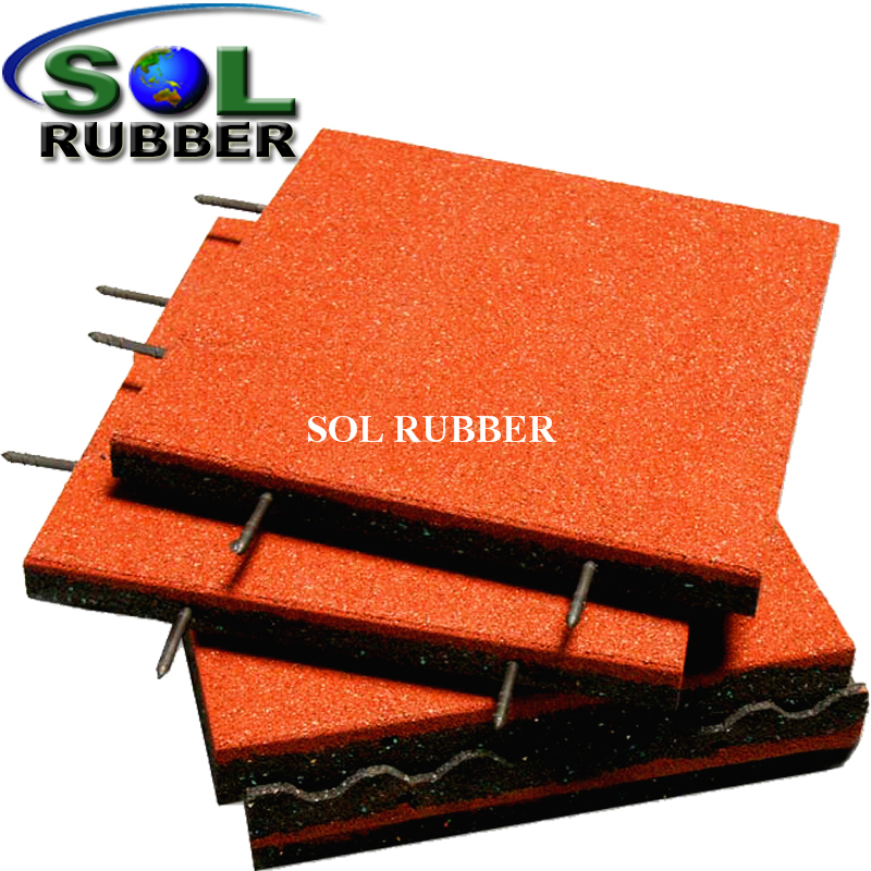 Interlock Rubber tile