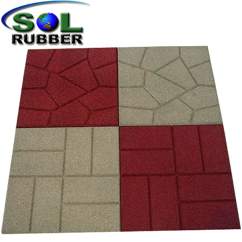 Residential outdoor rubber paver 16,18,24 Buy Residential, outdoor