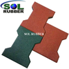Anti-slip And Anti-shock Horse Rubber Paver 