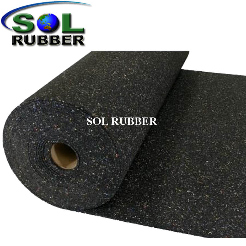 Recycle Material Rubber Rolls Flooring 