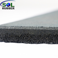 1m*1m*50mm Colored Playground Rubber Mat 