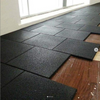 15mm Home And Commercial Use Recycled Rubber Gym Floor Tile