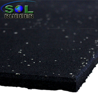 2021 Hot Rubber Gym Flooring Underneath Gym Equipment 15mm
