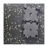 20mm Anti Slip Commercial Fitness Recycled Rubber Gym Flooring Tile