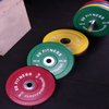 Colorful Commercial Fitness Rubber Bumper Plate